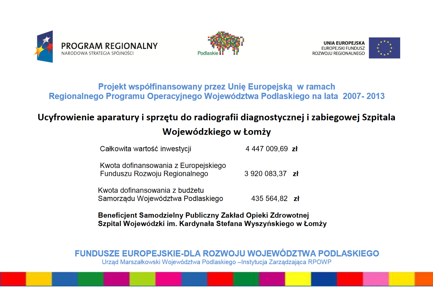 Zdjęcie do wiadomości Ucyfrowienie sprzętu do radiografii diagnostycznej